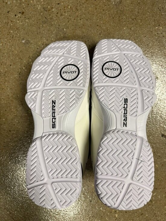 SQAIRZ XRZ Men’s Pickleball Shoes White Black Size 9.5 NWOT main image 4